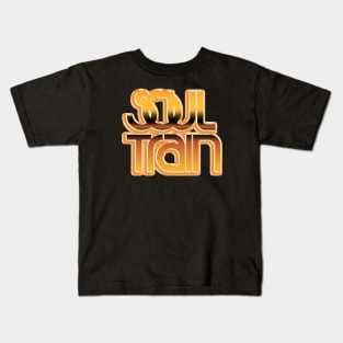 Golden Soul Train Kids T-Shirt